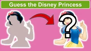 Guess the Disney Characters by their Hair | The Quiz Land #disneyquiz #disneyprincesses