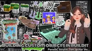 CUSTOM OBJECTS IN BUILDIT | How to make custom objects|Intermediate level| How to make zepeto world?