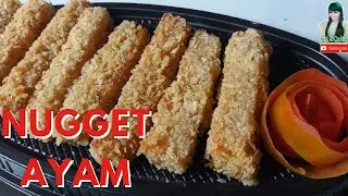 Resep cara membuat nugget ayam || Enak dan sederhana