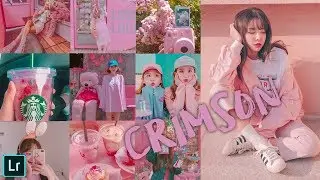 How to Edit CRIMSON PRESET FREE DNG- Lightroom Mobile Tutorial 2020
