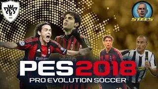 PES 2018 Legends Facepack Vol.2 By Stels (Fabio Cannavaro, Flippo Inzaghi, Rui Costa, Pelé & Kaká)
