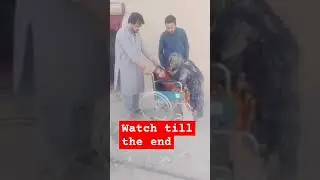 Service of disabled#trending #afghanistan #who #humanity #pathan