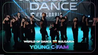 Young C Fam | 1st Place Junior Team Division | WideShot | World of Dance Bulgaria 2023 I 