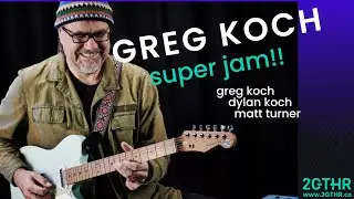 Greg Koch Jams!  Epic live guitar jam from the Greg Koch trio!