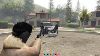 Gta 5 role play - Gang fight shootout