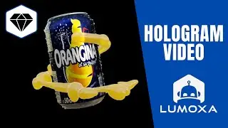Premium - Animation Orangina pour hélice holographique / Holographic fan