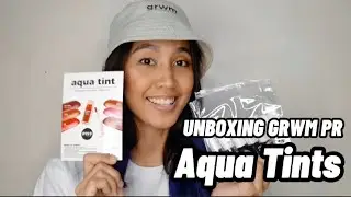 Unboxing GRWM PR + Aqua Tints Review