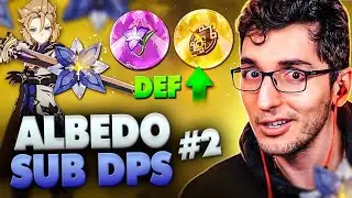 GUIA DO ALBEDO PT 2: SUB DPS! | GENSHIN IMPACT