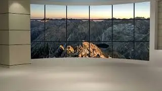 TV Studio Background Free Download, Green Screen Studio Set