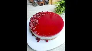 ЧИЗКЕЙК БЕЗ ВЫПЕЧКИ с красной смородиной! Вкусно и просто