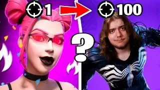 100 FRAGÓW na TURNIEJU = VENOM w Fortnite