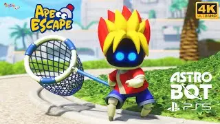 Transformação de Astro Bot em Jimmy Ape Escape | Astro Bot 2024 | 4K PS5 @ZigZagGamerPT