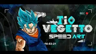 ✒Speed art #26 //📱banner for tio vegetto📱//