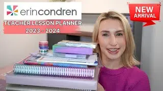 Erin Condren Teacher Lesson Planner 2023 - 2024 Unboxing & Review