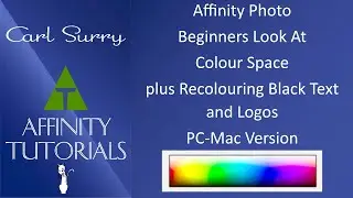 Affinity Photo - Beginners Look At Colour Space