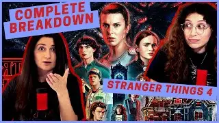 Stranger Things, Season 4. Our REACTION when we saw it 