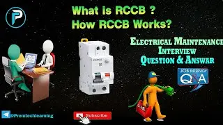 What is RCCB? RCCB full details. RCCB Working Principle. Basic electrical engineering. #new