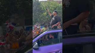 Fanum Had the Bronx Going Crazy Today at Dominican Parade