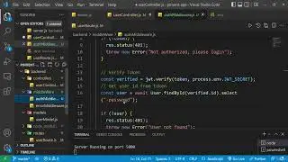 18  Create  Login Status Controller Function