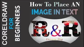 How To Insert Image In Text in Coreldraw