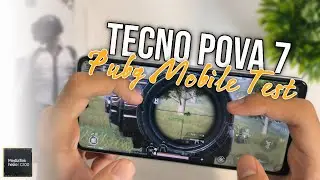 Tecno Pova 7 Mediatek Helio G100 Ultimate Pubg Mobile Gaming Test