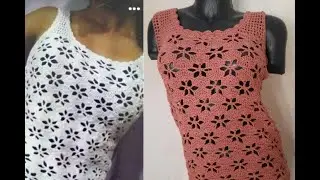 BLUSA FLORES PINTEREST P-1, COMO HACERLA PASO A PASO
