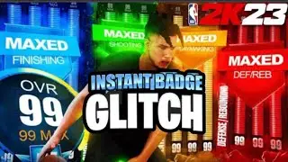 NEW INSTANT BADGES GLITCH IN NBA 2K23 (MAX OUT IN ONE HOUR)