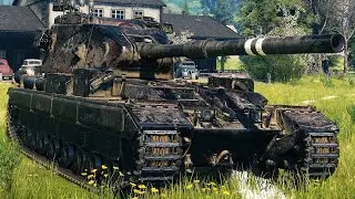 Стрим на бабахе FV415 (183). Охота за картоном