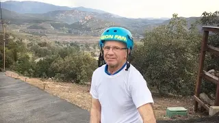 76 YEAR OLD RIDES A SCOOTER!!!!!