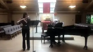 Burton Sonatina for Flute & Piano, movement 3