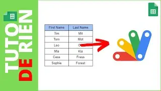 Récupérer les valeurs des cellules avec Google Sheet script