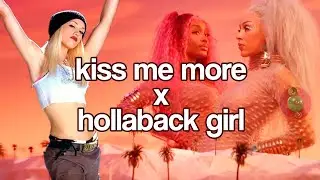 Doja Cat ft. SZA ft. Gwen Stefani Mashup | Kiss me more back girl + LYRICS | 1 HOUR LOOP