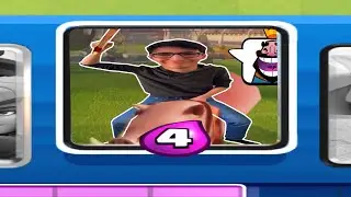 I edited my friends in Clash Royale...