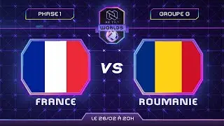 FRANCE vs ROUMANIE - Coupe du monde 2020 | Phase 1 - feat. 
