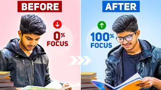 How to FOCUS on Study | Increase Focus & Concentration as Student | Study Motivation Video | Rewirs