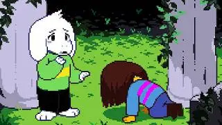 What if Frisk was the first human in Undertale?
