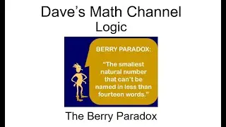 The Berry Paradox