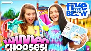 5 BELOW SHOPPING SPREE/HAUL THE CHALLENGE WINNER CHOSE! EMMA AND ELLIE