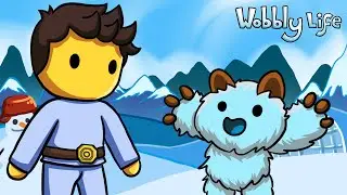Odkryliśmy KRYJÓWKĘ YETI w PREHISTORYCZNEJ JASKINI! | WOBBLY LIFE