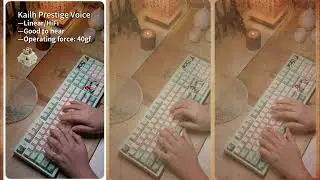 Creamy or Silent? The Voice of the Goddess Luo keyboard