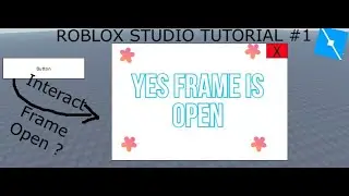 HOW TO MAKE A OPEN/CLOSE BUTTON GUI! Roblox Studio Tutorial 2022