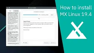 How to install MX Linux 19.4