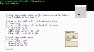 Python 3 Programming Tutorial: Note.py