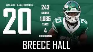 Breece Hall || 2025-2026 New York Jets Highlights