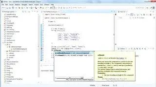 Create A Table in Java / JTable (not table from wood!)