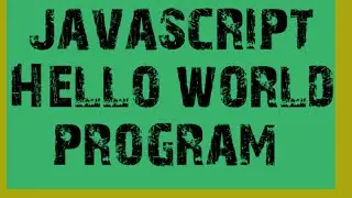 Hello world program in javascript || use notepad ++ || Tech4multiple