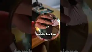 ENCENDIENDO FUEGO CON UN ESPEJO  #ciencia #increible #shorts