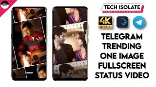 😍 Telegram Fullscreen whatsapp status editing | Alight Motion Video Editing Tamil | Tech Isolate