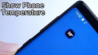 Show Phone Temperature Easy