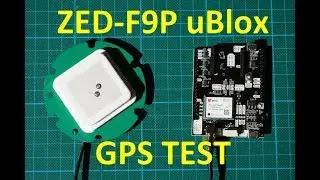 uBlox ZED-F9P new GPS test (and comparison to M8 series)